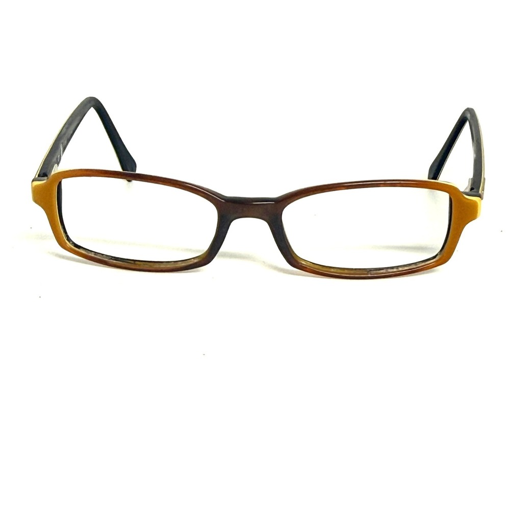 Vogue VO 2340 1276 Brown Tan Rectangular Eyeglasses Frames 50-17-135